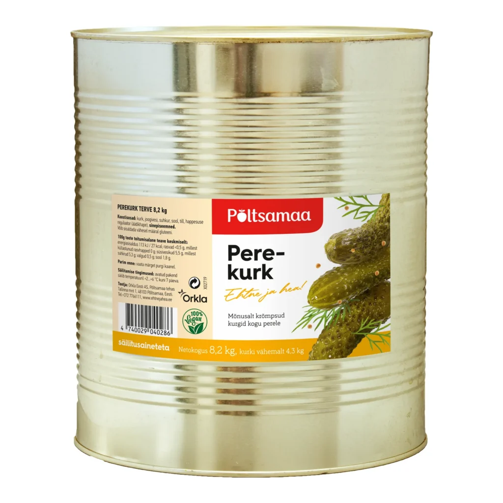 Põltsamaa Perekurk terve 8,2 kg