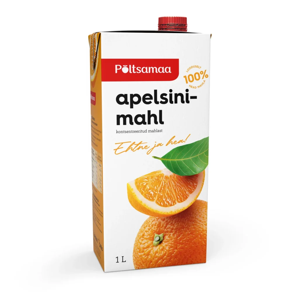 Põltsamaa Apelsinimahl 1 L